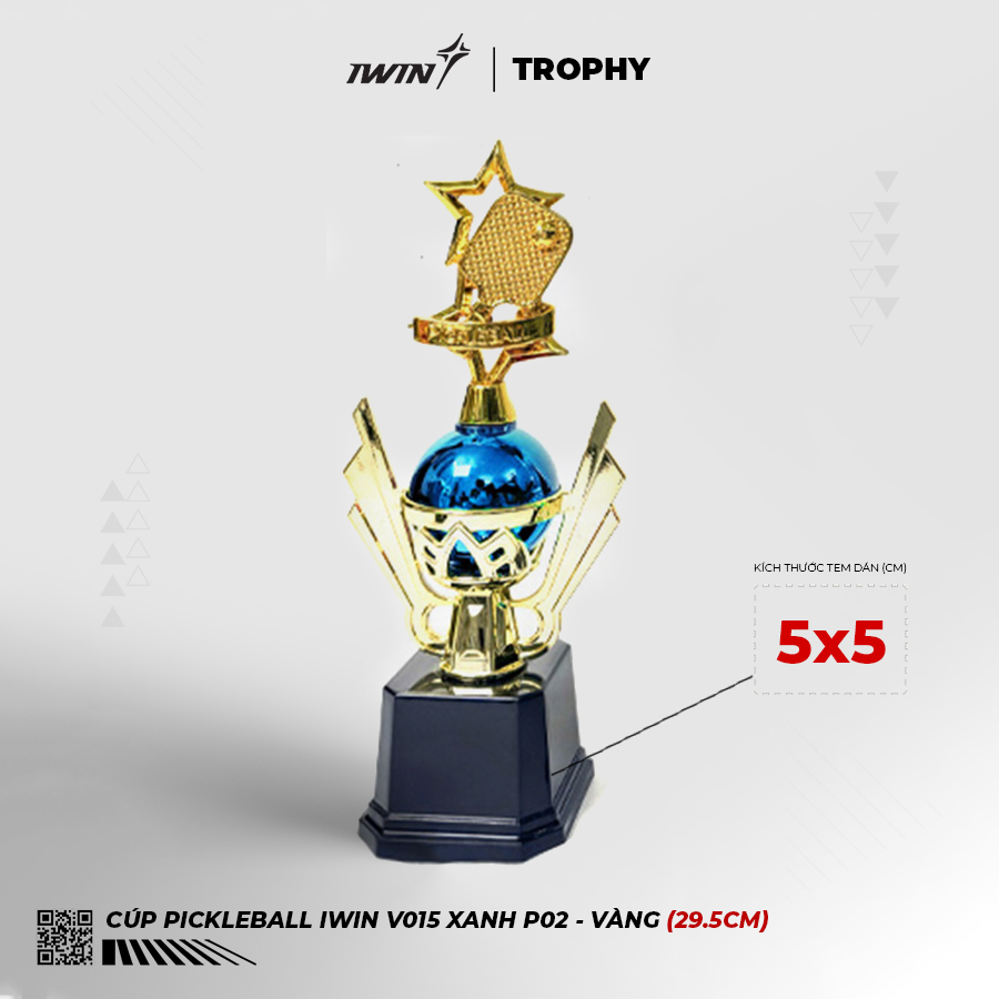 Cúp iWin V015 P02 Xanh