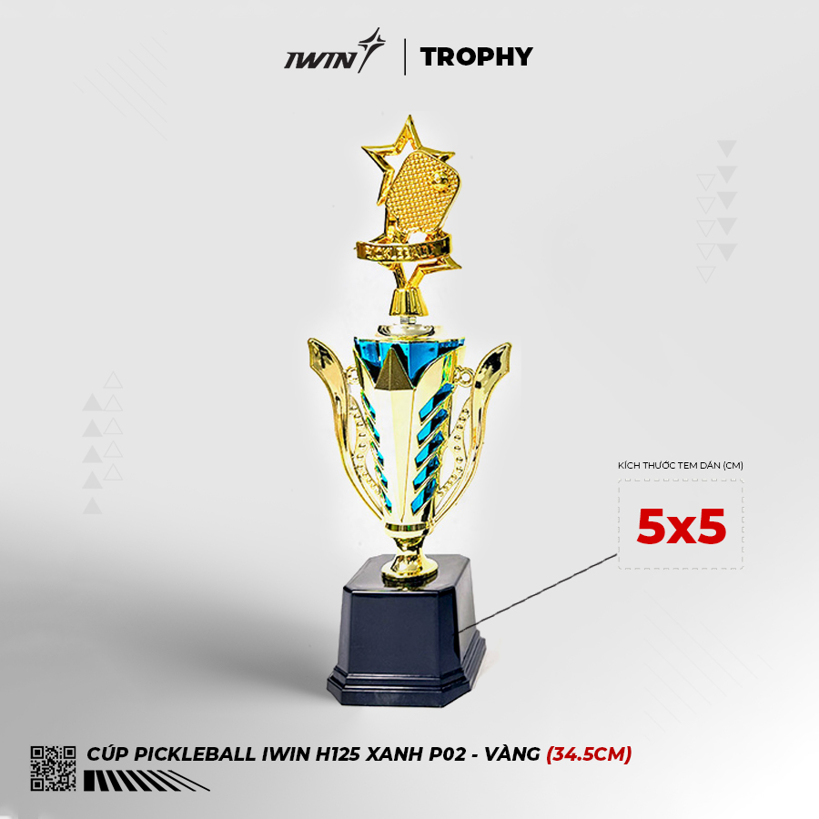 Cúp iWin H125 P02 Xanh