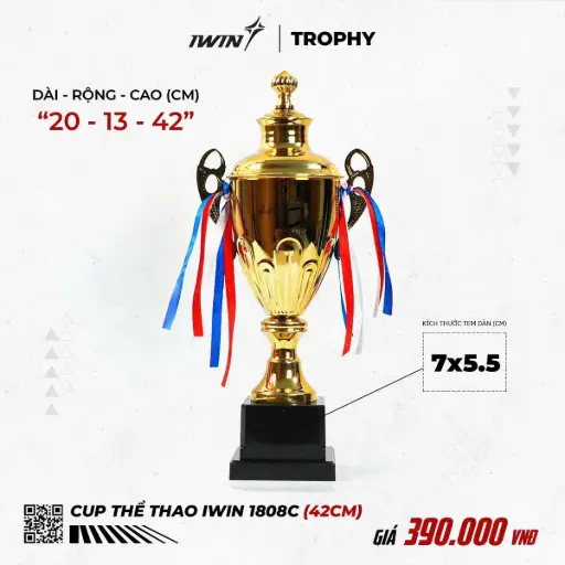 SP001684 - Cúp iWin G1808 (C) - 42cm 